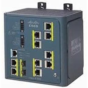 Cisco IE-3000-8TC-E, Managed L3 Fast Ethernet (10/100) Black 8 Ethernet 10/100, DC, Layer 3, 802.1q, QoS, IGMPv3, DHCP, 128 MB DRAM, Refur (Renewed) in Saudi Arabia
