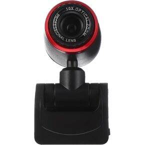 كاميرا ويب للبث المباشر عبر USB مع تركيز تلقائي، كاميرا كمبيوتر تشحن عبر USB لمكالمات الفيديو والبث عبر الإنترنت، متوافقة مع سطح المكتب والكمبيوتر المحمول، تعمل بتيار مستمر 12 فولت in Kuwait