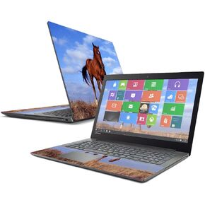 غلاف MightySkins متوافق مع Lenovo IdeaPad 320 17" (2017) - حصان | غطاء ملتف من الفينيل واقٍ ومتين وفريد ​​من نوعه | سهل التطبيق والإزالة وتغيير الأنماط | صنع في الولايات المتحدة الأمريكية in Saudi Arabia