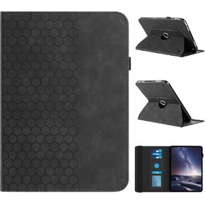 حافظة دوارة لجهاز Amazon Kindle Fire HD 10 & 10 Plus Tablet (الجيل 13/11، إصدار 2023/2021) مقاس 10.1 بوصة - غطاء قابل للطي من الجلد الفاخر قابل للدوران 360 درجة لجهاز Fire 10 Plus، أخضر in Kuwait