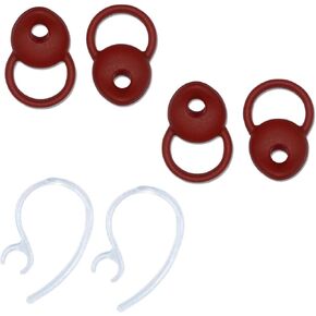 Eargels Ear Tips Set for Jabra Talk 25 Bluetooth Headset A Single-Ear Headset Microphone Accessories Silicone Eartips Ear Pads Cover Earhooks 6pcs in a Box in Kuwait