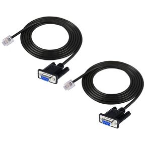DB9Female إلى RJ11 6P4C كبل تسلسلي إدارة إشارة مستقرة عن بعد لـ AP7800، in Kuwait