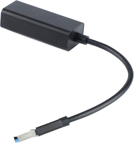 USB Type C Ethernet Network Adapter Dual Shielding Gigabit Converter for Tablet Black in Saudi Arabia