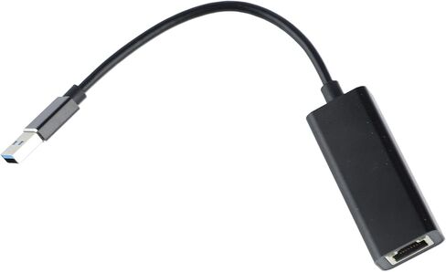 USB Type C Ethernet Network Adapter Dual Shielding Gigabit Converter for Tablet Black in Saudi Arabia