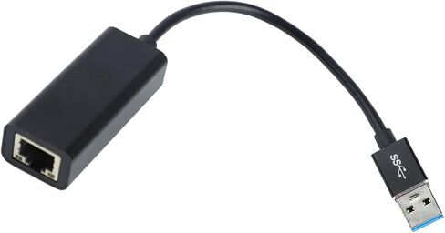 USB Type C Ethernet Network Adapter Dual Shielding Gigabit Converter for Tablet Black in Saudi Arabia
