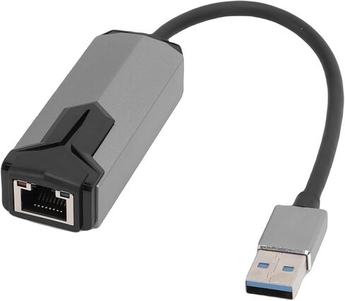 محول PUSOKEI 2.5G USB إلى Ethernet، ومحول شبكة USB 3.0 إلى Gigabit Ethernet LAN، ومحولات الإنترنت RJ45 بسرعة 2500 ميجا بت في الثانية المتوافقة مع Thunderbolt 5/4/3، Wins، OS X in Kuwait