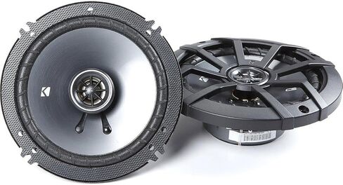 Kicker 43CSC654 مكبرات صوت للسيارة 6 1/2 بوصة محورية CS Series 4 أوم زوج مكبر صوت (متجدد) in Saudi Arabia