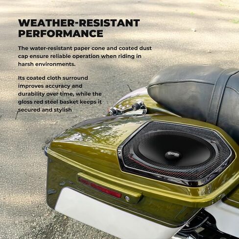 DS18 PRO-SM69.4 مكبر صوت متوسط ​​المدى 6 × 9 بوصة - 500 وات بحد أقصى 250 وات RMS 4 أوم مكبر صوت مقاوم للماء للسيارة والدراجات النارية وATV وUTV وأنظمة الصوت للطرق الوعرة الرياضية - فردي in Kuwait