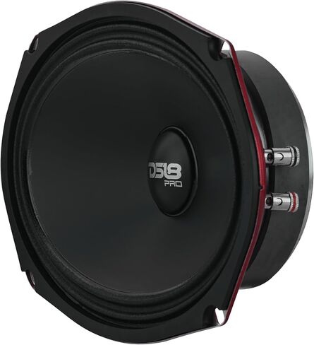 DS18 PRO-SM69.4 مكبر صوت متوسط ​​المدى 6 × 9 بوصة - 500 وات بحد أقصى 250 وات RMS 4 أوم مكبر صوت مقاوم للماء للسيارة والدراجات النارية وATV وUTV وأنظمة الصوت للطرق الوعرة الرياضية - فردي in Kuwait