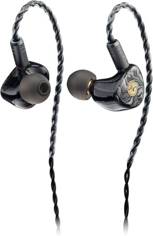TINHIFI T3 Plus 10 مم LCP Dynamic Driver IEM، سماعات أذن سلكية HiFi مع صوت متوازن وباس عميق، هيكل رخامي مطبوع ثلاثي الأبعاد، كابل مطلي بالفضة ثنائي السنون قابل للفصل لعشاق الموسيقى الصوتي in Kuwait
