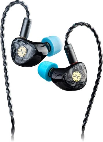 TINHIFI T3 Plus 10 مم LCP Dynamic Driver IEM، سماعات أذن سلكية HiFi مع صوت متوازن وباس عميق، هيكل رخامي مطبوع ثلاثي الأبعاد، كابل مطلي بالفضة ثنائي السنون قابل للفصل لعشاق الموسيقى الصوتي in Kuwait