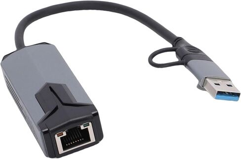 محول إيثرنت Bewinner 5G USB 3.0، سرعة شبكة فائقة السرعة 5000 ميجا بت في الثانية مع غلاف من سبائك الألومنيوم، متوافق مع نظام التشغيل، لجهاز الكمبيوتر المحمول والكمبيوتر اللوحي in Kuwait
