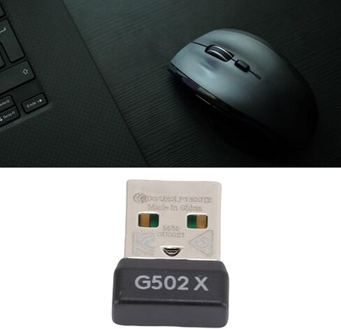 دونجل ماوس USB، مستقبل ماوس ألعاب لاسلكي سريع الاقتران ومستقر، مع اتصال سلس، للألعاب اللاسلكية in Kuwait