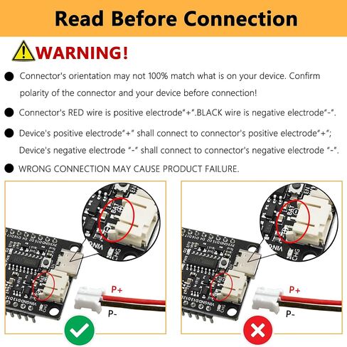 بطارية ليبو 3.7 فولت 2000 مللي أمبير قابلة لإعادة الشحن 1S 1C لمشروع إنترنت الأشياء IoT NodeMCU ESP32 مع لوحة حماية التوصيل JST 1.25 وشريط مطاطي معزول 4 قطع in Kuwait