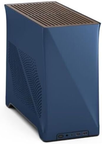 Fractal Design FD-C-ERA2N-03 Era 2 Anodized Aluminum & Steel Mini ITX Compact Small Form Factor PC Case - Midnight Blue in Kuwait