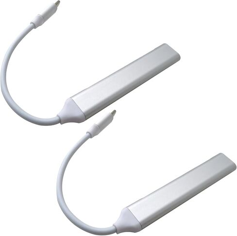 2 حزمة USB-C 4 في 1 Design Hub Splitter Type C إلى USB 3.0 متوافق مع نظام التشغيل Mac OS X 10.6، Linux 2.6.14، فضي in Saudi Arabia