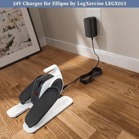24V Charger for Ellipse by LegXercise AC Adapter for Ellipse Legxercise LEGX-013 LEGX013 Fitness Under Desk Elliptical Trainer Machine Power Supply for DZ048BHL240200U in Kuwait