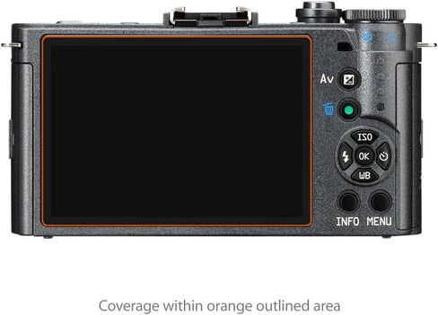 واقي شاشة BoxWave متوافق مع Canon Powershot SX260 - ClearTouch Crystal (عبوتان)، غلاف فيلم HD - يحمي من الخدوش in Kuwait