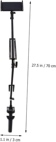 Articulating Arm Phone Mount Arm Bracket for Desk Bed Tablet Holder Dual Rotation Compatible Smartphones Easy Installation Design in Saudi Arabia
