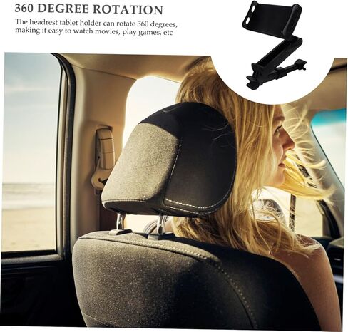 Homoyoyo Headrest Tablet Holder Adjustable and Back Mount for Tablets Space-Saving Design and Easy to Devices in Saudi Arabia