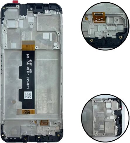 ل T-Mobile REVVL V 4G TMRVL4G شاشة LCD تعمل باللمس محول الأرقام مع استبدال الإطار 6.5" in Kuwait