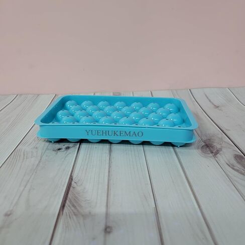 YUEHUKEMAO Ice cube moulds Easy-release ice ball tray, a reusable ice ball maker, perfect for various drinks and cocktails. in Saudi Arabia
