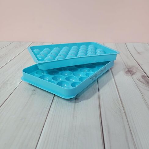 YUEHUKEMAO Ice cube moulds Easy-release ice ball tray, a reusable ice ball maker, perfect for various drinks and cocktails. in Saudi Arabia