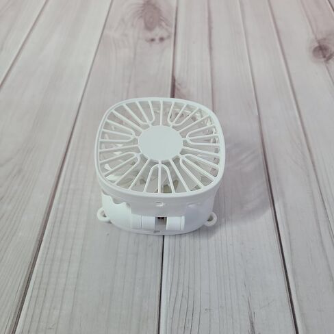 Veoppca Portable electric fans White – Home & Office, USB Rechargeable in Saudi Arabia