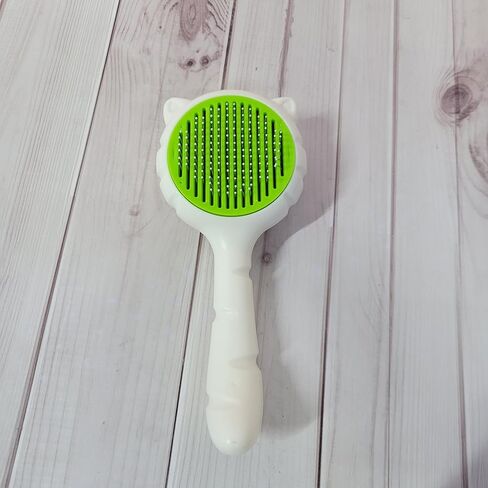 QYXQEXNO Pet brushes Round-tipped pin brush for pets, gentle grooming, easily removes dog and cat hair. in Saudi Arabia