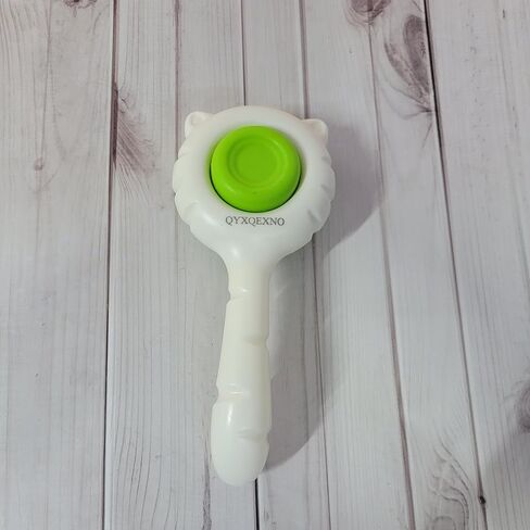 QYXQEXNO Pet brushes Round-tipped pin brush for pets, gentle grooming, easily removes dog and cat hair. in Saudi Arabia