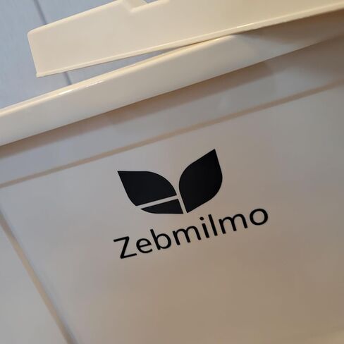 Zebmilmo General purpose storage bins for household use Large-capacity storage boxes with lids and double-sided locking mechanisms for home use in Saudi Arabia