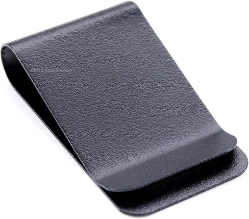مشبك حزام معدني عالمي من HolsterSmith لصنع الحافظة - (الموديل 7) - (طلاء مسحوق أسود) - (يناسب أحزمة تصل إلى 1.75 بوصة) - (اختر الكمية أدناه) in Kuwait