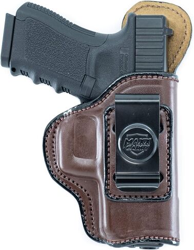 حافظة مسدس جلدية Maxx Carry IWB لـ Walther PPQ، PPQ M2، PPQ .45 | كانيك TP9SF النخبة | إف إن إف إن إكس 45 | إتش آند كيه إتش كيه 45، يو إس بي 9 ملم و40 إس آند دبليو | سيج سوير P250 كومباكت in Kuwait