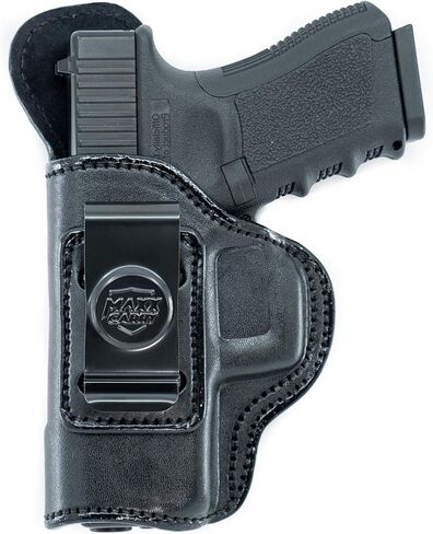 حافظة مسدس جلدية Maxx Carry IWB لـ Walther PPQ، PPQ M2، PPQ .45 | كانيك TP9SF النخبة | إف إن إف إن إكس 45 | إتش آند كيه إتش كيه 45، يو إس بي 9 ملم و40 إس آند دبليو | سيج سوير P250 كومباكت in Kuwait