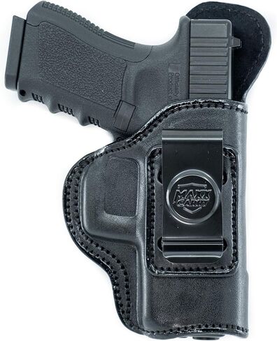 حافظة مسدس جلدية Maxx Carry IWB لـ Walther PPQ، PPQ M2، PPQ .45 | كانيك TP9SF النخبة | إف إن إف إن إكس 45 | إتش آند كيه إتش كيه 45، يو إس بي 9 ملم و40 إس آند دبليو | سيج سوير P250 كومباكت in Kuwait