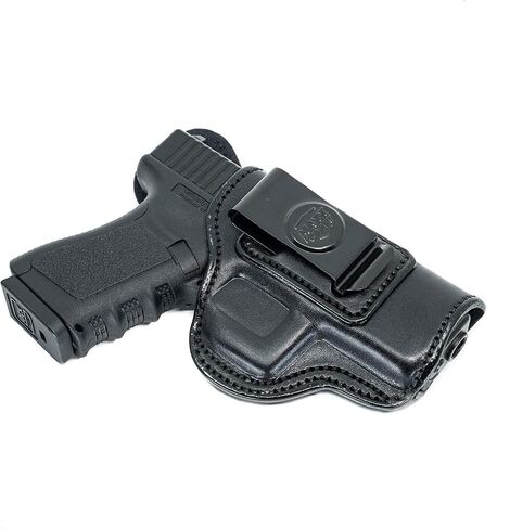 حافظة مسدس جلدية Maxx Carry IWB لـ Walther PPQ، PPQ M2، PPQ .45 | كانيك TP9SF النخبة | إف إن إف إن إكس 45 | إتش آند كيه إتش كيه 45، يو إس بي 9 ملم و40 إس آند دبليو | سيج سوير P250 كومباكت in Kuwait