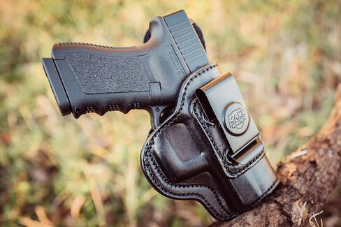 حافظة مسدس جلدية Maxx Carry IWB لـ Walther PPQ، PPQ M2، PPQ .45 | كانيك TP9SF النخبة | إف إن إف إن إكس 45 | إتش آند كيه إتش كيه 45، يو إس بي 9 ملم و40 إس آند دبليو | سيج سوير P250 كومباكت in Kuwait