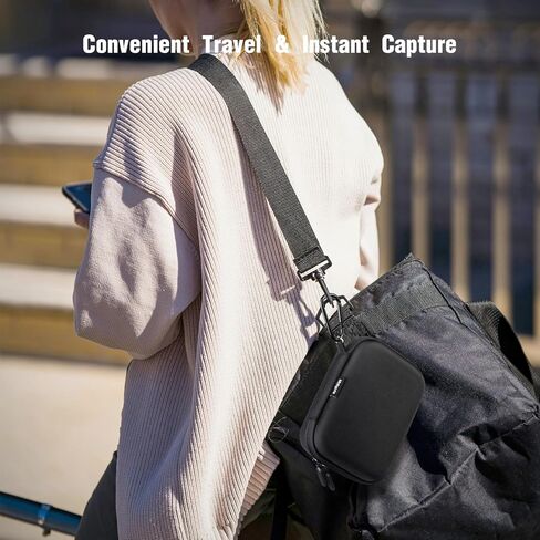 Travel Carry Case Compatible With DJI Osmo Nano, Portable Large Capacity For DJI Osmo Nano Camera Standard Combo Accessories, Hard Shell Cover Plush Lined Storage Bag in Saudi Arabia