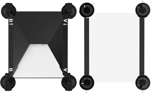 حامل Starlink Gen 3، حامل سيارة محمول متوافق مع Starlink Gen 3 وStarlink Mini، سقف RV قابل للإزالة ودعامة نافذة السيارة للتخييم والسفر والقارب - لا يتطلب الحفر in Kuwait