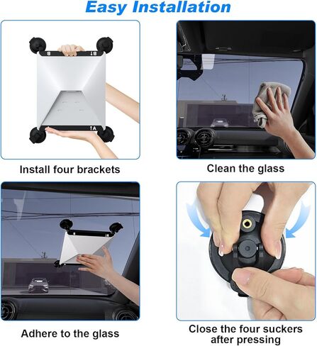 حامل Starlink Gen 3، حامل سيارة محمول متوافق مع Starlink Gen 3 وStarlink Mini، سقف RV قابل للإزالة ودعامة نافذة السيارة للتخييم والسفر والقارب - لا يتطلب الحفر in Kuwait