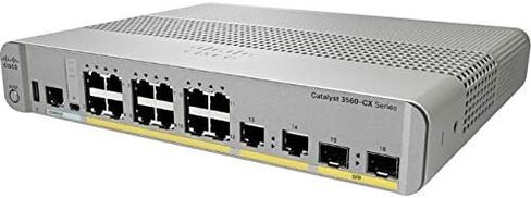 Cisco WS-C3560CX-8PC-S Catalyst 3560X 8-Port PoE 2x1G Uplinks IP Base Switch (متجدد) in Kuwait