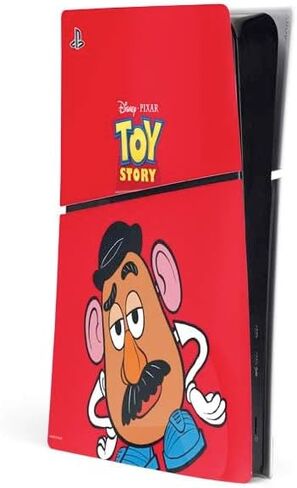 Skinit Decal Gaming Skin Compatible with PS5 Slim Digital Edition Console - Officially Licensed Disney Toy Story Woody Apparel Design in Saudi Arabia