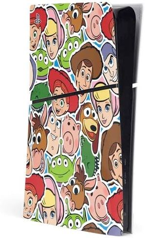 Skinit Decal Gaming Skin Compatible with PS5 Slim Digital Edition Console - Officially Licensed Disney Toy Story Woody Apparel Design in Saudi Arabia