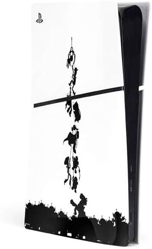 Skinit Decal Gaming Skin Compatible with PS5 Slim Digital Edition Console - Officially Licensed Disney Toy Story Woody Apparel Design in Saudi Arabia
