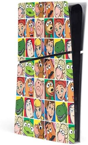 Skinit Decal Gaming Skin Compatible with PS5 Slim Digital Edition Console - Officially Licensed Disney Toy Story Woody Apparel Design in Saudi Arabia