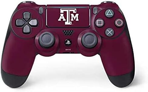 Skinit Decal Gaming Skin Compatible with PS4 Pro/Slim Controller - Officially Licensed Texas A&M University Gig Em Aggies Design in Saudi Arabia