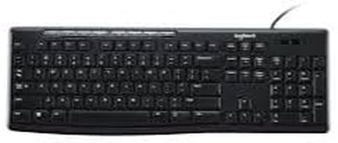 غطاء لوحة المفاتيح متوافق مع غطاء لوحة المفاتيح Logitech MK200 - غطاء لوحة المفاتيح الملتف يحمي من السوائل والأوساخ والغبار - سهل التنظيف، خالٍ من اللاتكس in Saudi Arabia