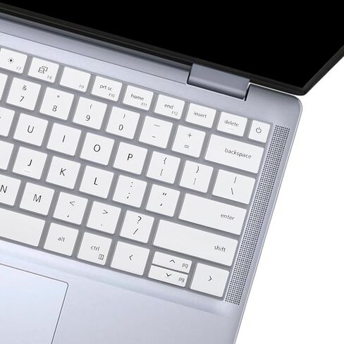 Keyboard Cover for Dell Inspiron 14 5440 5441 5445 7440 7441 7445 14 inch & Inspiron 14 Plus 7440 7441 14", Dell 14 Plus 2-in-1 DB14250 DB14255 DB04250 DB04255 14", Inspiron Plus 16 7640 16" (White) in Saudi Arabia
