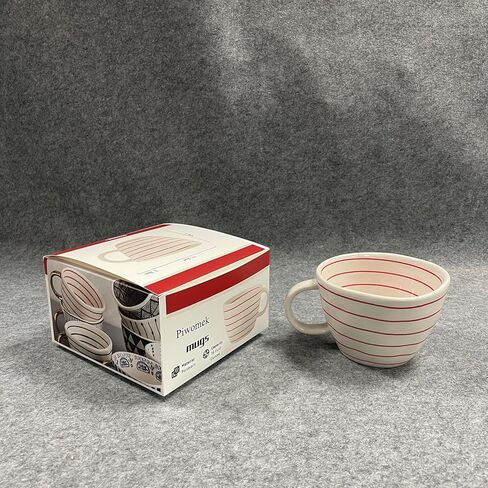 Piwomek Maugs, Ceramic Mug, 16 oz Large Capacity Coffee Cup for Latte, Tea, Beer, Perfect for Gifts in Saudi Arabia