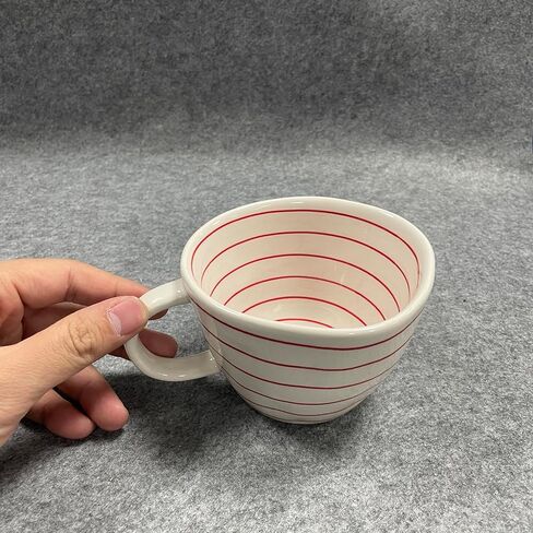 Piwomek Maugs, Ceramic Mug, 16 oz Large Capacity Coffee Cup for Latte, Tea, Beer, Perfect for Gifts in Saudi Arabia
